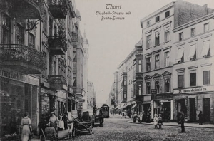 Toruń Elisabethstrasse - Reprodukcja 7630