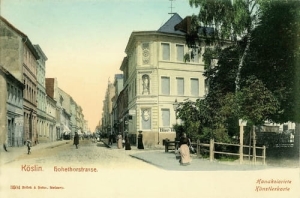 Koszalin Hohetorstrasse - Reprodukcja 7707