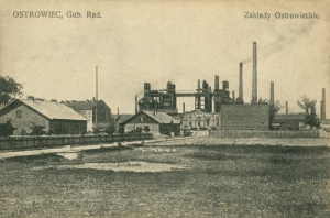 Ostrowiec Św. Zakłady Ostr. - Reprodukcja 462