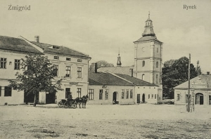 Żmigród Rynek - Reprodukcja 7738