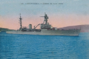 Tourville krążownik -Reprodukcja 7764