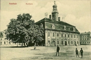 Rawicz Ratusz - Reprodukcja 7871