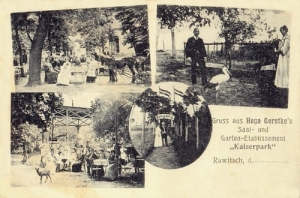 Rawicz Kaiserpark - Reprodukcja 7877