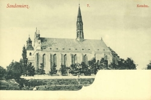 Sandomierz Katedra -Reprodukcja 4976