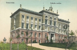 Sosnowiec szkoła - Reprodukcja 15441