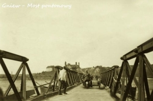 Gniew most pontonowy - Reprodukcja 7948