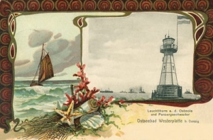 Westerplatte Latarnia morska - Reprodukcja 7980