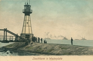 Westerplatte Latarnia morska - Reprodukcja 7981