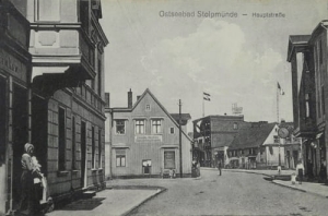 Ustka Hauptstrasse - Reprodukcja 8087