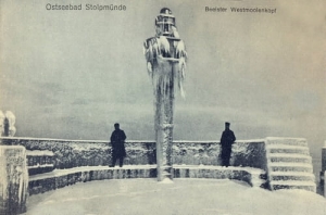 Ustka falochron - Reprodukcja 8099