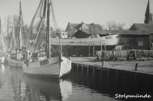 Ustka przystań rybacka - Reprodukcja 8240