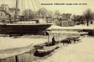 Ustka port - Reprodukcja 8246
