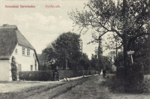 Sarbinowo Dorfstrasse - Reprodukcja 8274