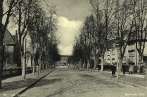 Wejherowo Bahnhof strasse - Reprodukcja 8336