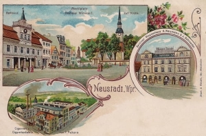 Wejherowo litografia - Reprodukcja 8344