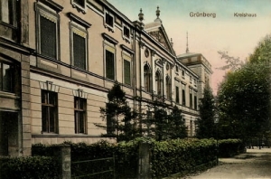 Zielona Góra Grunberg -Reprodukcja 1610