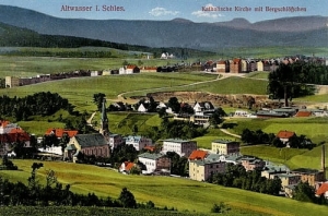Wałbrzych Stary Zdrój Panorama - Reprodukcja 1703