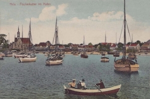 Hel kutry rybackie port - Reprodukcja 8393
