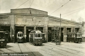 Poznań zajezdnia tramwajowa - Reprodukcja 8440