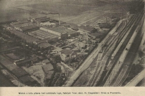 Poznań H. Cegielski fabryka - Reprodukcja 8454