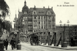 Poznań Most Chwaliszewski - Reprodukcja 8474