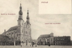 Poznań Plac Bernardyński - Reprodukcja 8488