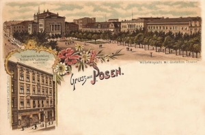 Poznań Litografia - Reprodukcja 8491