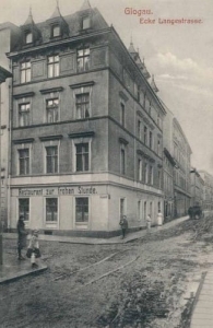 Głogów Langestrasse - Reprodukcja 8571