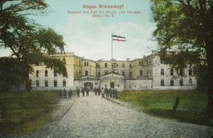 Głogów  koszary  - Reprodukcja 8609