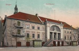 Głogów Teatr miejski  - Reprodukcja 8665