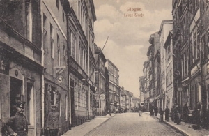 Głogów Langestrasse  - Reprodukcja 8670