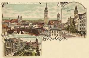 Głogów Litografia - Reprodukcja 8694