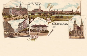 Głogów Litografia - Reprodukcja 8700