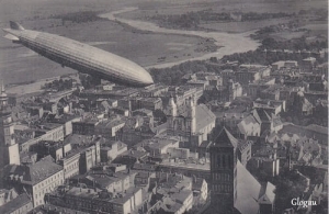 Głogów Panorama Zeppelin - Reprodukcja 8720