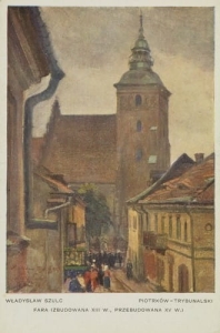 Piotrków Kościół Farny - Reprodukcja 15188