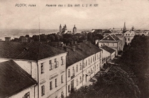 Płock Koszary - Reprodukcja 1672