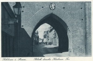 Sławno Brama Koszalińska - Reprodukcja 8774