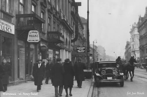 Warszawa ul. Nowy Świat -Reprodukcja 8901