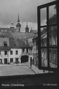 Warszawa ul.Szeroki Dunaj -Reprodukcja 8913