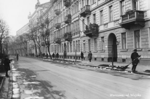 Warszawa ul.Wiejska -Reprodukcja 8954