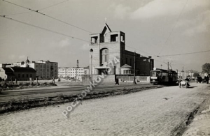 Warszawa Kościół St.Kostki -Reprodukcja 3150