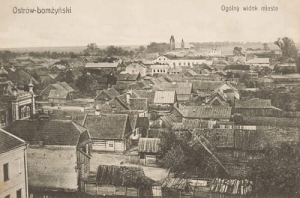 Ostrów Maz. panorama -Reprodukcja 8993