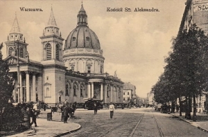 Warszawa Kościół św.Aleksandra -Reprodukcja 1313