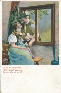 Pocztówka Miłosna Romantyczna 04433