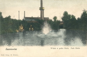Sosnowiec Park Dietla - Reprodukcja 4794