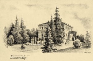 Brachnówko pałac - Reprodukcja 9168