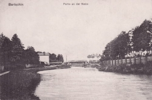 Barcin widok na Noteć - Reprodukcja  9183