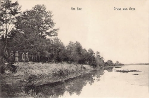 Orzysz jezioro - Reprodukcja  9254