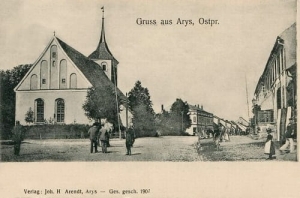 Orzysz Arys Ostpr. - Reprodukcja  9261
