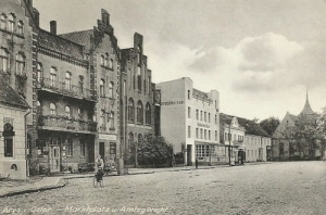 Orzysz Rynek -  Reprodukcja  9302